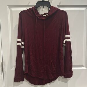 Long sleeve light weight hoodie